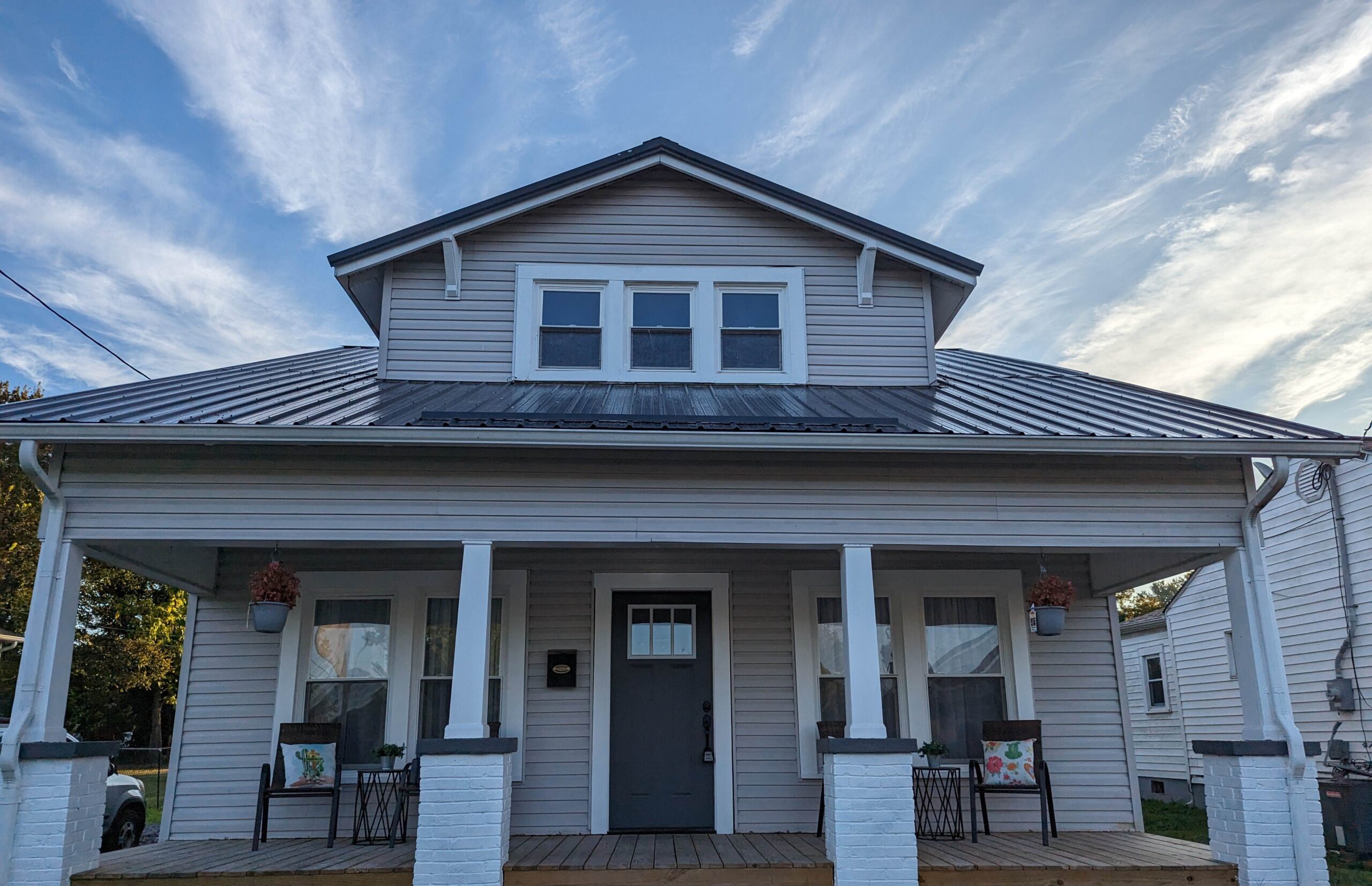 house with columns in northeastern Tennessee